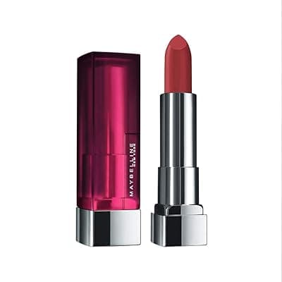Maybelline New York Color Sensational Creamy Matte Lipstick lasts up to 12 Hours, Hydrate Lips, Rich Creamy Lipstick with Shea Butter, Available in 42 different Shades - 807 Dried Rose, 3.9g