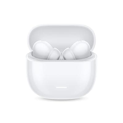 Redmi Buds 5C Bluetooth TWS in Ear Earbuds,Up to 40Db Hybrid Noise Cancellation,Quad Mic,Custom Eq,10Mins Charge for 2Hours Life,Up to 36Hrs Playback,Gaming TWS|Bass White