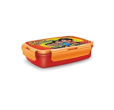 Milton Microfiber Rocker Tiffin Box for Kids, 900ml, Red