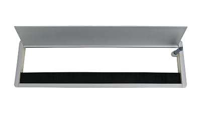 Aluminium Grommet / Grommet/Table Flip Cover/ Table top Cover/ Cable Hole Cover/ Cable hole Cover Grommet/Metal Rectangle Wire Cable/ Table Desk Grommet/ Desk Hole Cover/ Table Round Grommet/Flip Cover/Electrical Flip Cover/Flip Cover -450mm