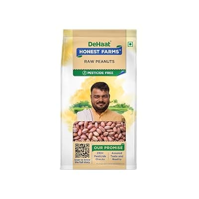 DeHaat Honest Farms Pesticide Free Raw Peanuts 500 GM