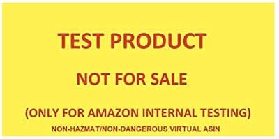 Test Product - Not for Sale