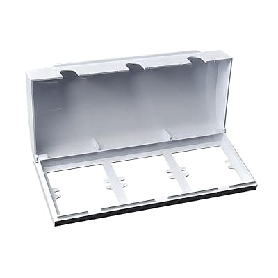 3 Gang Waterproof Outlet Cover Dustproof Box for Kitchen Bathroom Restaurant