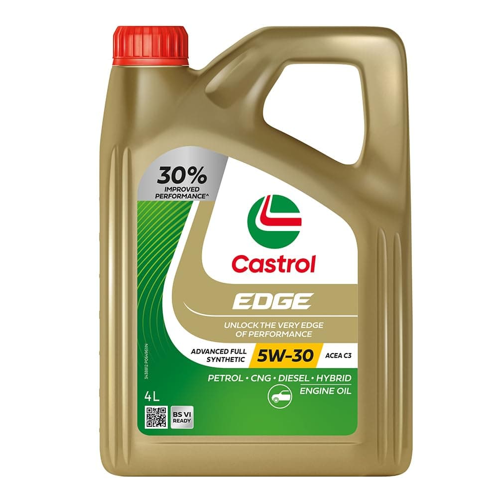 Castrol Edge 5W-30 LL Full Synthetic Engine Oil (4L) for Cars
