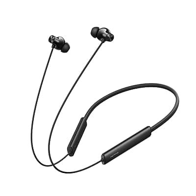 realme Buds Wireless 3 Neo in Ear Bluetooth Neckband with 13.4 Mm Dynamic Bass Boost Driver,Upto 32 Hours Playback,Fast Charge,Ai Enc,45Ms Low Latency,Ip55 Dust&amp;Water Resistannt&amp;Bluetooth V 5.4 Black