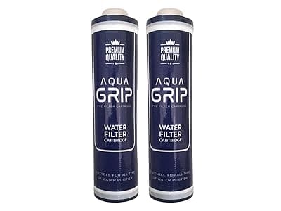 9 inch MLT Sediment Filter Cartridge || Compatible with Aquaguard Pre Filter Cartridge, Livpure RO Pre Filter, LG Water and Others || Removes Chlorine Bad Taste & Odor (Pack 2)