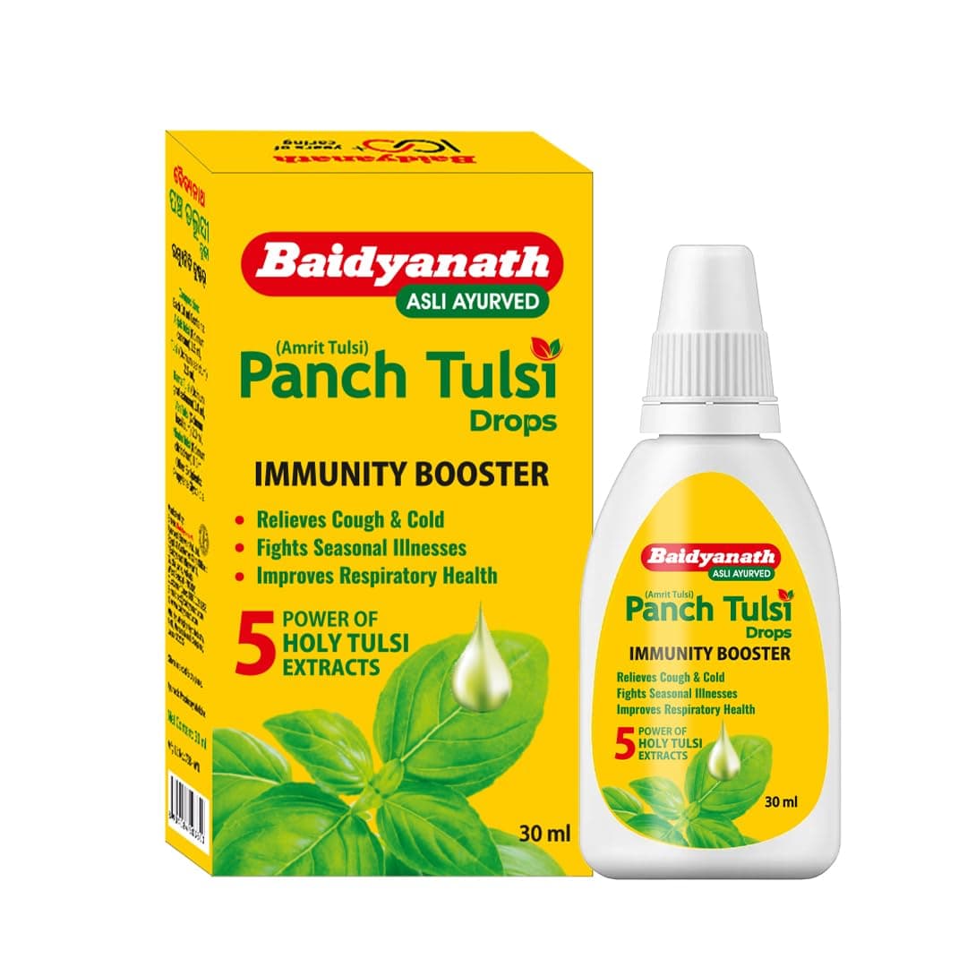 Baidyanath Panch Tulsi Drops - Immunity Booster - 30 ml