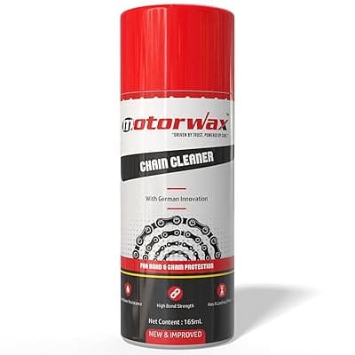 Chain Cleaner Spray 165ml | High Bond Strength | Rust &amp; Dirt Removal | German Innovation | Bike &amp; Motorcycle Chain (Pack of- 1)