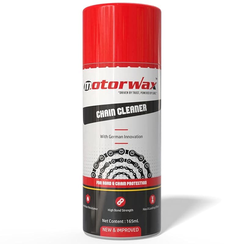Chain Cleaner Spray 165ml | High Bond Strength | Rust &amp; Dirt Removal | German Innovation | Bike &amp; Motorcycle Chain (Pack of- 1)