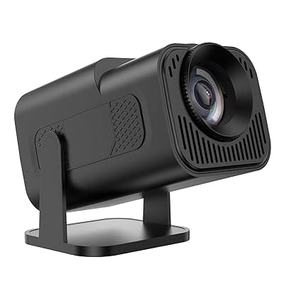 Zync Z2/T4 Wi-Fi Smart Inbuilt YouTube Mini Home Cineama Mira cast LED Manual Keystone,4000lm, Connectivity USB,HDMI,AUX,3.5mm Headphone,Type C Power Adaptor Portable Projector (Black)
