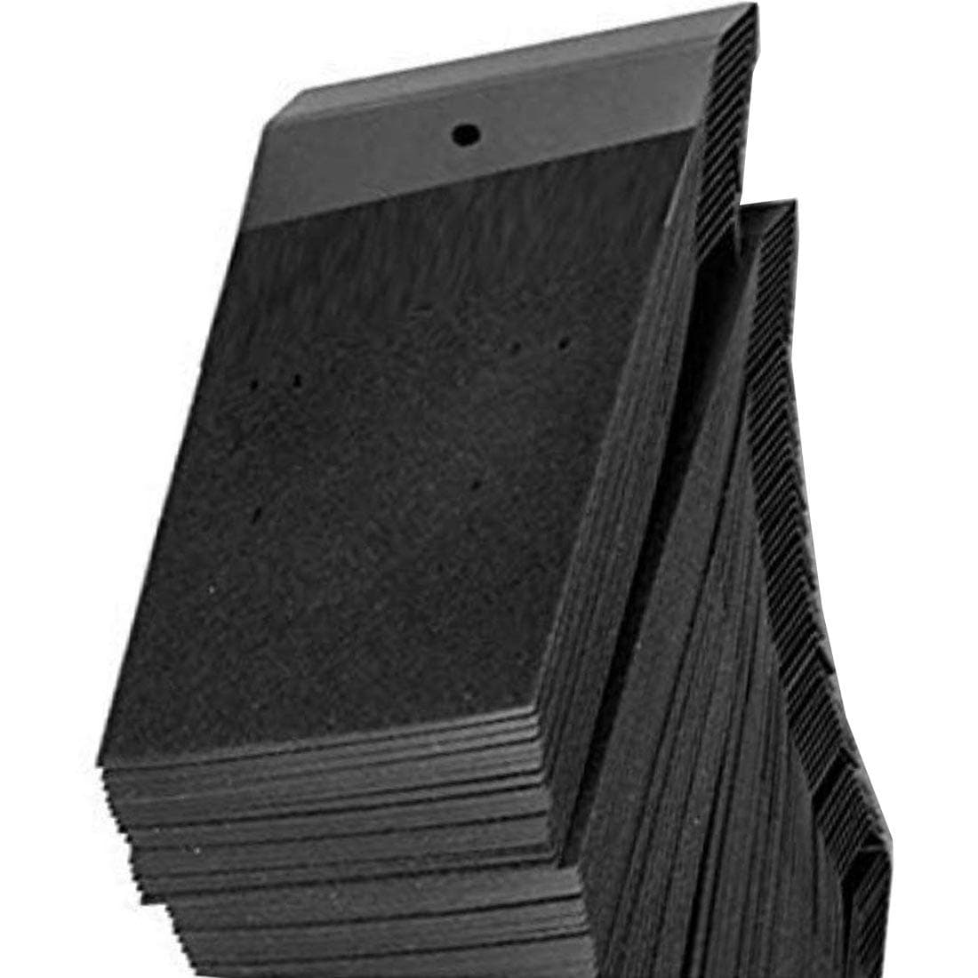 DIY Crafts Pack of 500 Pcs, 5" Wide x 2" Length inches, Velvet Jewellery Earrings/Stud Hanging Display Holder Ca (Pack of 500 Pcs, 5" Wide x 2" Length inches)