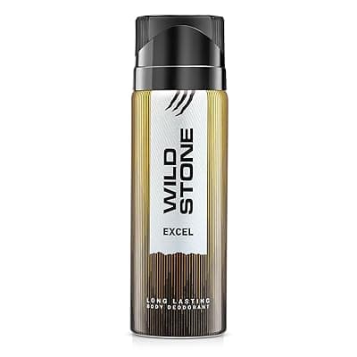 Wild Stone Excel Deodorant for Men, 200ml | Best Deo for Office | A Long-Lasting Body Spray for Men | Excel Body Spray with Woody Fragrance