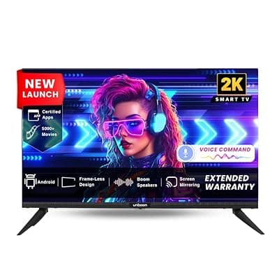 Ultra 60 cm (24 inch) HD LED Smart Android TV with Voice Command App | 5000+ Free Movies | 30W Sonic Boom Speakers | 500+ Certified Apps | Virtual Remote | Mobile Screen Cast