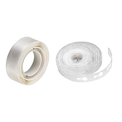 Just Party Adhesive Glue Dot &amp; 5 meter Arch Strip combo for Wedding/Anniversary/Birthday Decoration - 1 Roll Each
