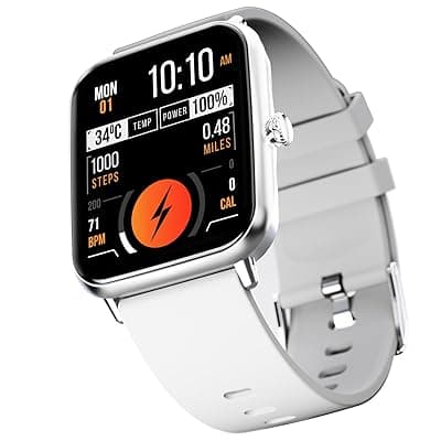 Fire-Boltt Ninja Call Pro Plus Bluetooth Calling Smart Watch, 1.83″ HD Display, AI Voice Assistant, 120+ Sports Modes, IP67 Waterproof, SpO2 & Heart Rate Monitor Smartwatch for Men & Women - Grey