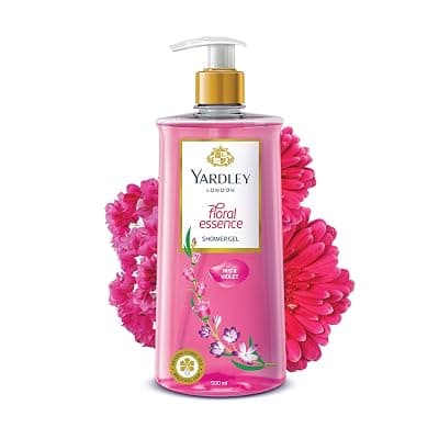 Yardley London| Shower Gel| Floral Essence| With Natural Floral Oils Of Iris &amp; Violet| No Parabens| No Silicones 500ml