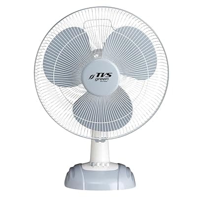 Zesto Table Fans 400mm | Energy Efficient Portable Fan | 3 Years Warranty | Runs 25 hours on 1 unit of Electricity | Grey