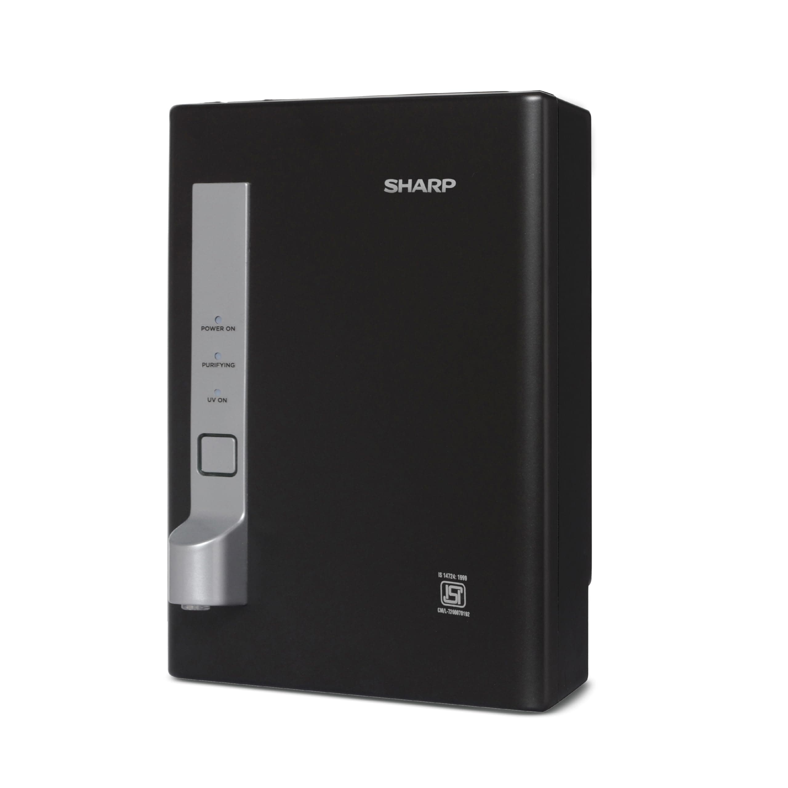 SHARP UV Water Purifier I 5-Stage Purification I CeroSilver Technology | Smart LED Indicators, and Halo Light |Suitable for all water sources I WJ-US004B-ES