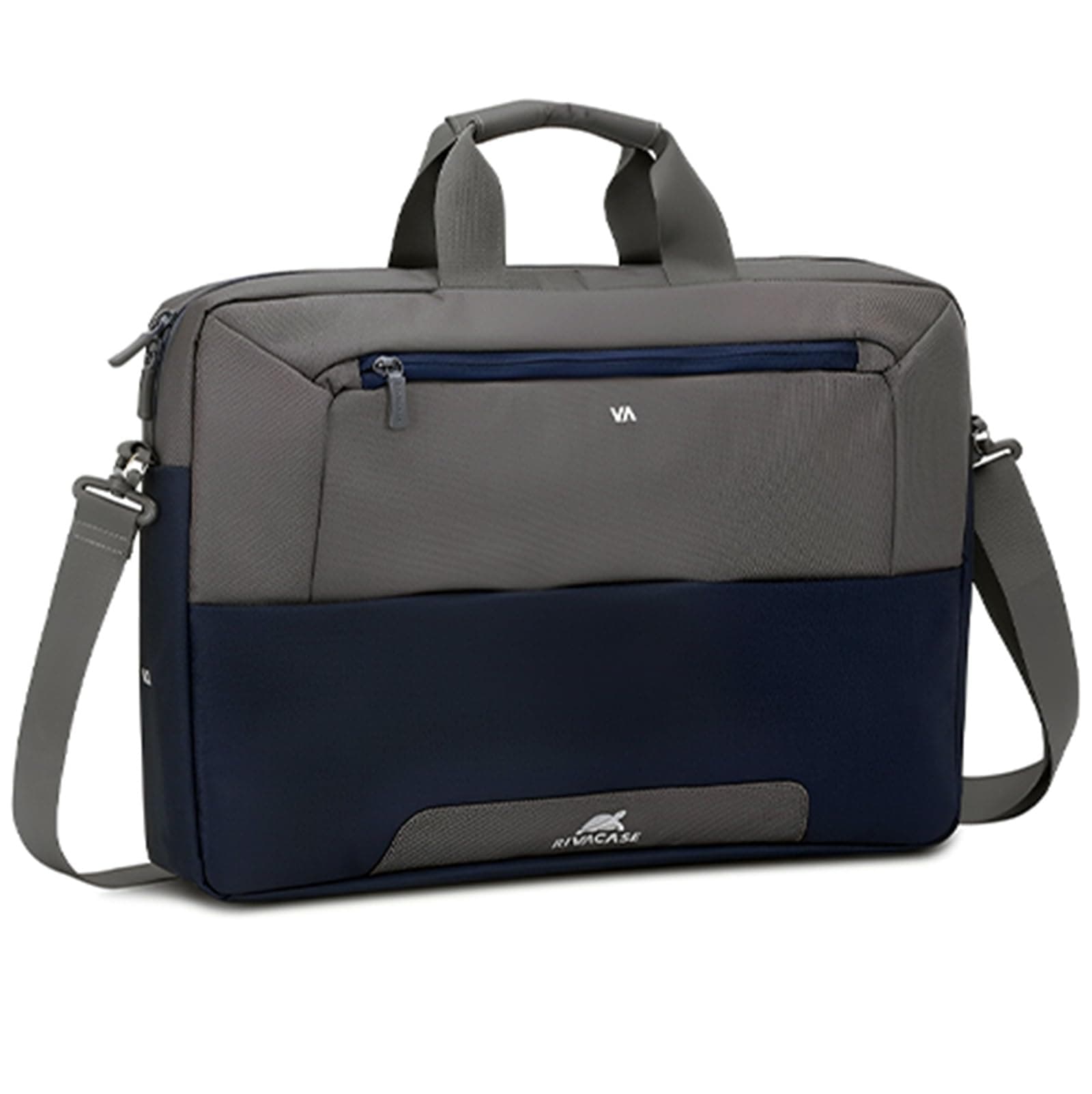 RIVACASE Suzuka 7757 Steel Blue/Grey Laptop Bag 17.3" Inches