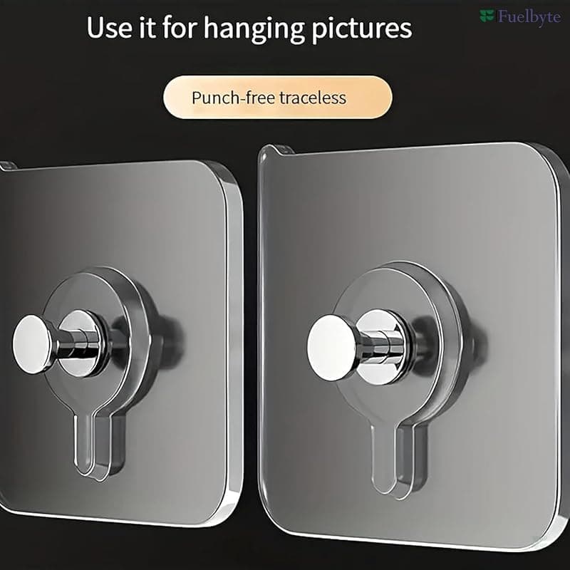 Self Adhesive Hooks Wall Hooks Heavy Duty for Wall (20PCS) Heavy Items Wall Hanger Hook Without Drilling – Sticky for Hanging Towel, Coat &amp; Key (Pack of 20, Photo Frame)