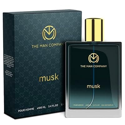 The Man Company Musk Perfume for Men | Premium Long Lasting Fragrance Spray | EDP for Men (Eau De Parfum) - 100ml