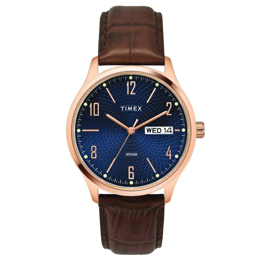 TIMEX Classics Analog Watch for Men with Round Dial & Water Resistant Man's Wrist Watches