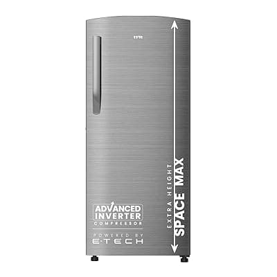 IFB 206L 5 Star Direct Cool Single Door Refrigerator (IFBDC-2325DBSE, Brush Grey, Advanced Inverter Compressor, Extraordinary Storage with Humidity Controller)