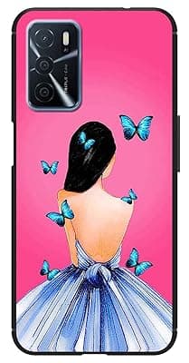 Amazon Brand - Solimo Mobile Case Rubber Pouch for OPPO A16 (SOLOPPOA16CF0011_Multicolor)