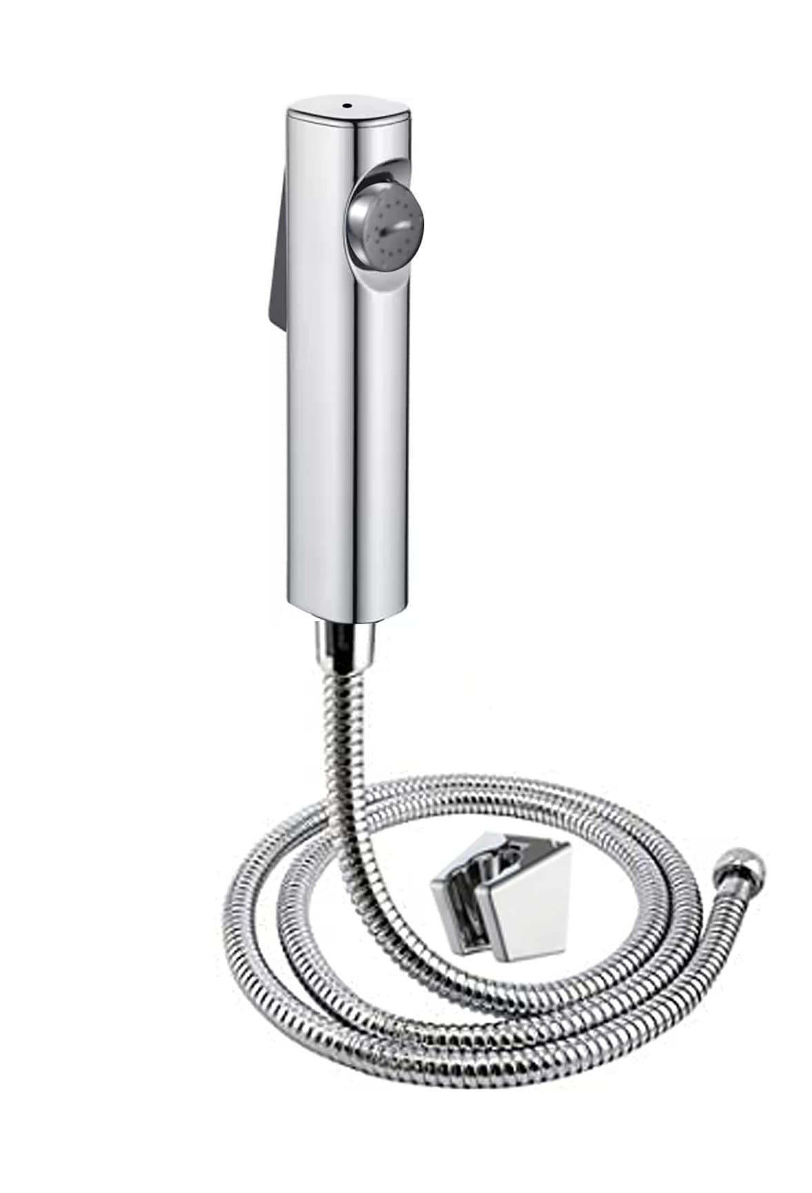 Aquieen ABS Health Faucet Set with 1 Meter SS 304 Shower Tube & Wall Hook (Zura Dual Flow)
