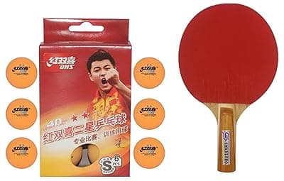 DHS TT Ball S-S1840BY 2 Star Y Supermarket (6 Pcs Box) 54 PCS with Smart PRO TT BAT Moon