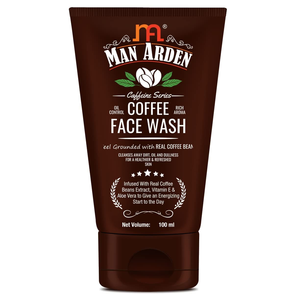 Man Arden Coffee Face Wash - No Parabens, Sulphate, Silicones - 100mL