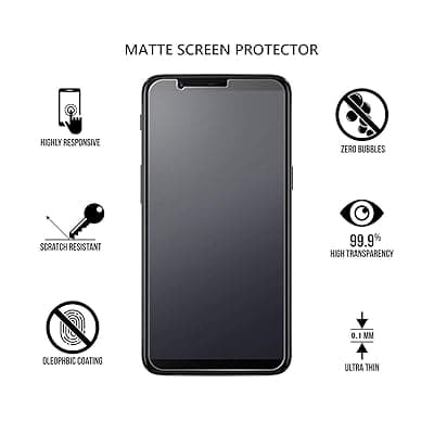 Dashmesh Shopping Redmi 5A (Edge to Edge - Full Glue), No Rainbow, No Dots, Perfect Glass Full Front Body Cover Tempered Full Glass Screen Protector Guard (Matte)