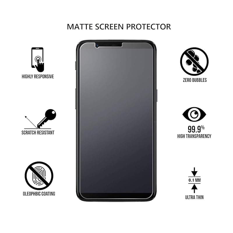 Dashmesh Shopping Redmi 5A (Edge to Edge - Full Glue), No Rainbow, No Dots, Perfect Glass Full Front Body Cover Tempered Full Glass Screen Protector Guard (Matte)
