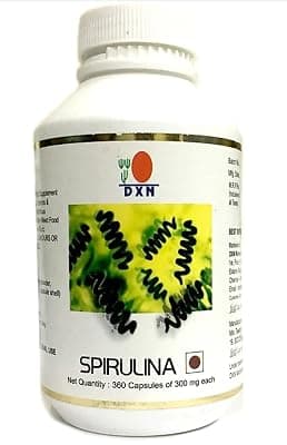 DXN Products Spirulina 360 Caps, 300 MG EACH, Pack of 1