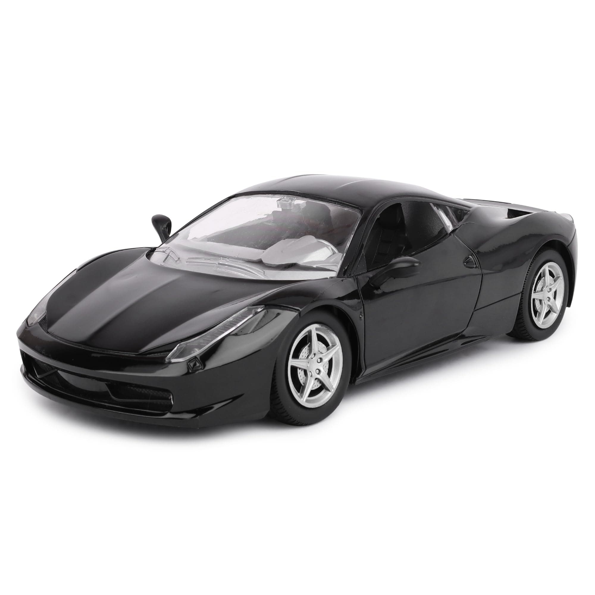 Toyzone RC Car Carbon-54252 | Rechargeable | 27 Mhz Fully Functionable | 1:16 Scale | Battery and Charger Cable | Functionable Racing Car | Superfast toy Car | Car for Kids | Indoor and outdoor toy | Luminous Headlight | Attractive Colours | Perfect Tyre Grip