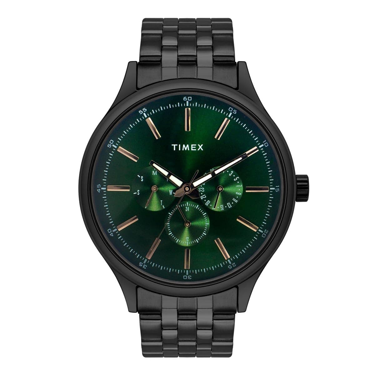 TIMEX Multifunction Men Analog Dial Coloured Quartz Watch, Round Dial with 30 mm Case Width