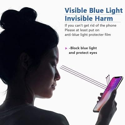 Dashmesh Shopping� Premium Anti Blue Ray (EYE Protect) Tempered Glass, Screen Protector Light Resistant UV Film for Vivo V5 / V5s (slightly smaller at the edges to prevent bubbles)