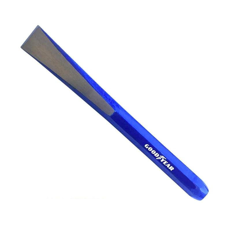 Goodyear Cast Iron Chisel - Octagonal, 8 Inch (Blue, 200Mm)