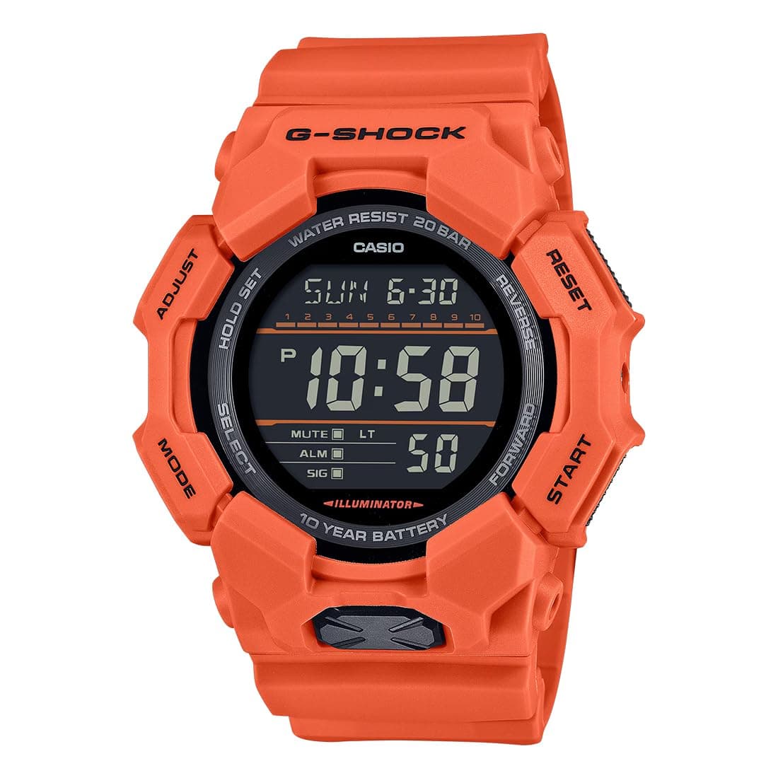 Casio G-Shock GD-010-4DR Digital Black Dial Men (G1606)