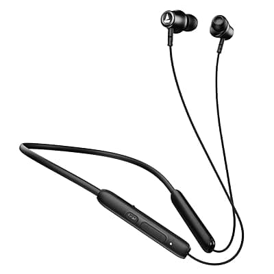 boAt Rockerz 245 v2 Pro, 30HRS Battery, ENx Tech, Fast Charge, Low Latency, Dual Pairing, Magnetic Ear Buds, IPX5, Type-C Interface, Bluetooth Neckband with Mic in Ear Earphones (Active Black)