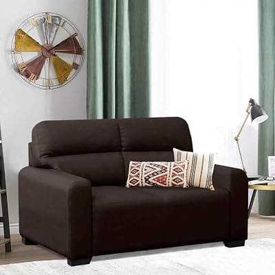 Blisscraft- Nicester Leatherette 2 Seater Sofa Set (Brown)