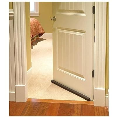 Radiant (39 Inches, Pack of 1) Sound and Dust Proof Twin Under Door Draft Fabric Guard | Gap Sealer - Stops Light/Dust/Cool Air Escape | (Brown)