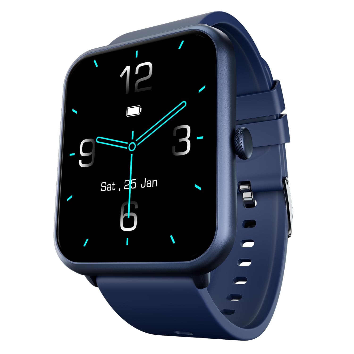 Fire-Boltt Ninja Call Pro Plus Bluetooth Calling Smart Watch, 1.83″ HD Display, AI Voice Assistant, 120+ Sports Modes, IP67 Waterproof, SpO2 & Heart Rate Monitor Smartwatch for Men & Women - Blue