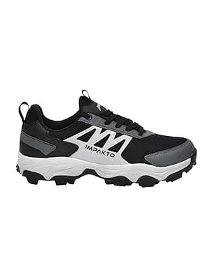 Impakto Mens Edgerunner Rooted Big Toe Box Trekking &amp; Hiking Shoes for Men