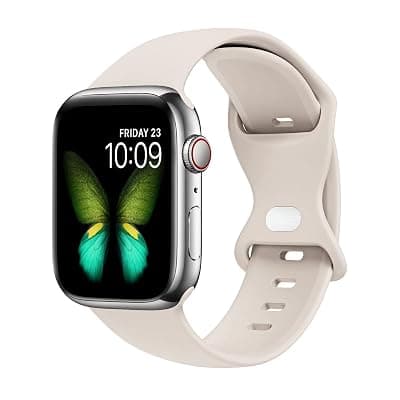 VEMIGON Sport Band Compatible with Apple Watch 44mm 45mm 46mm 40mm 42mm 38mm 41mm 49mm, Soft Silicone Replacement Strap for iWatch Series 11 10 9 8 7 6 5 4 3 2 1 SE3 SE2 SE Ultra (Watch Not Included)