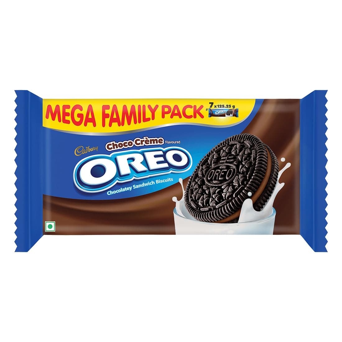 Cadbury Oreo Choco Creme Flavour Cream Sandwich Biscuit, 876.75 g