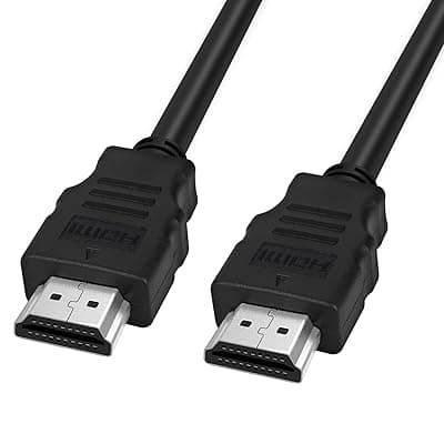 BigPlayer 1.5 Meter HDMI Cable – High-Speed 4K UHD HDMI 2.0 Cable with Ethernet, 10.2 Gbps, Compatible with Laptop, TV, Monitor, PS4, PS5, Xbox, Gaming Console, Set-Top Box, Projector, Black