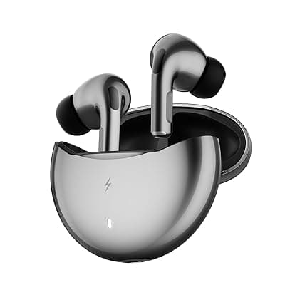 Fire-Boltt Aero TWS Ear Buds Custom EQ, Wireless Bluetooth 5.4, 50H Playtime, 50ms Low Latency, Fast Charging Case, App Support, Touch Controls, IPX4 Waterproof, Gaming &amp; Music