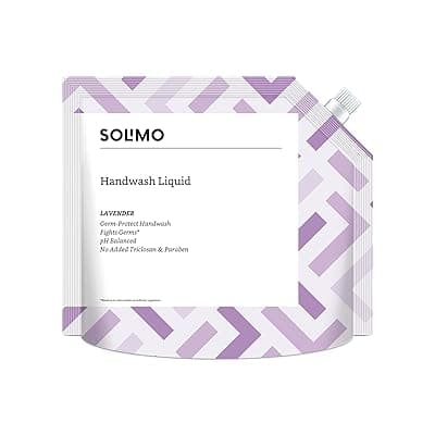 Amazon Brand - Solimo Handwash Liquid Refill, Lavender - 1500 ml (RossariLavender11)