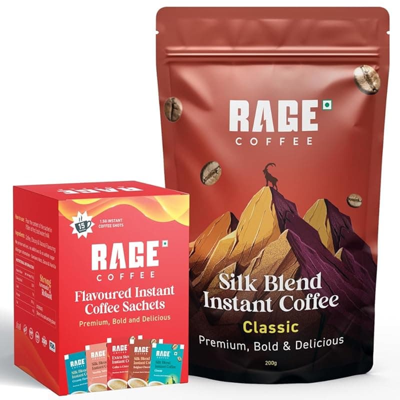 Assorted Sachets Pack (15 x 1.5g) + Silk Blend Classic 200g Pouch